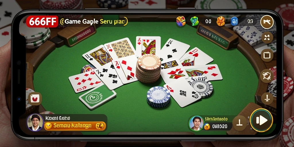 Gameplay seru dan menarik dari 666FF game Gaple.