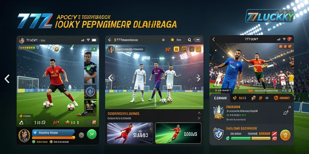 Tampilan gameplay menarik dari aplikasi Sportsbook 777LUCKY.