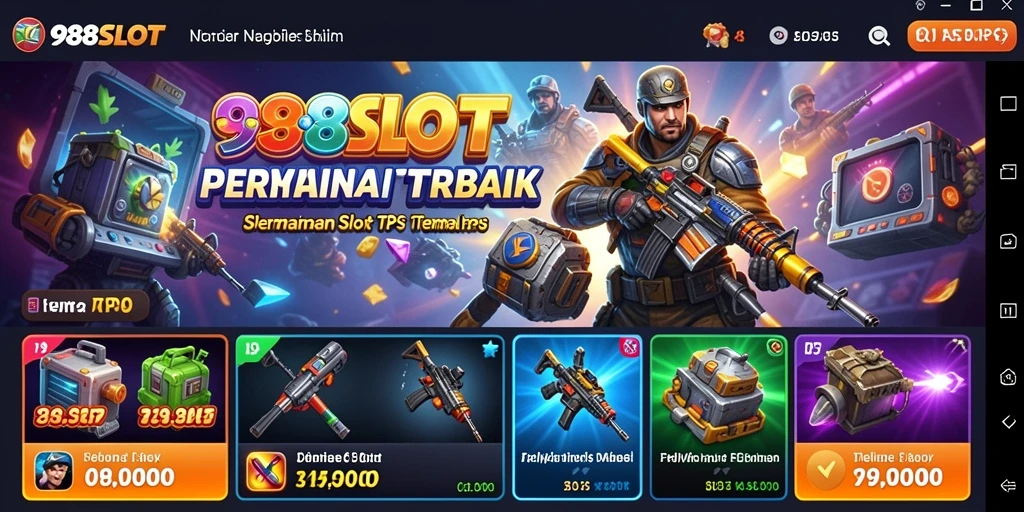 Tampilan gameplay menarik dari 988SLOT dengan fitur TPS yang seru.