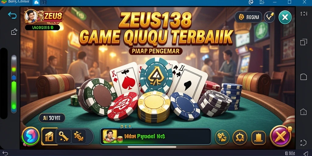 Gameplay QiuQiu yang menegangkan dan menarik.